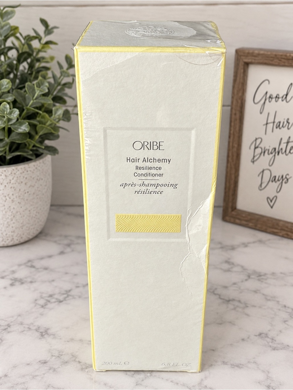 NEW! ORIBE Hair Alchemy Resilience Conditioner Full Size 200 mL Luxury Haircare